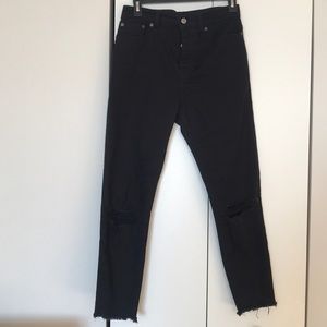 Levis Wedgie Fit Skinny, Black size 27